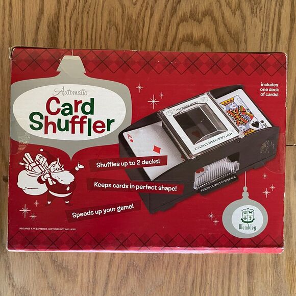 Wembley Automatic Card Shuffler Deck of Cards/Gifts - Picture 1 of 7